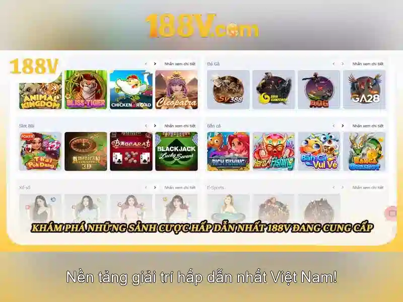 Giao diện nhà cái hoàn hảo